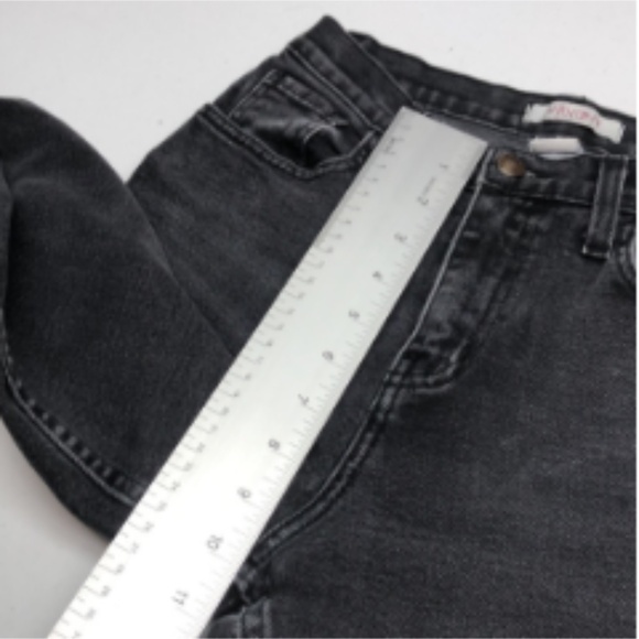 MADE IN USA ๐บ๐ธ VIBRANT GRAYWASH HIGH-RISE SLIM TAPERED JEANS 5/26x27 ๐บ๐ธ - Picture 10 of 12